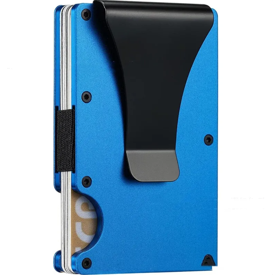 Aluminum Alloy Carbon Fiber Card Holder