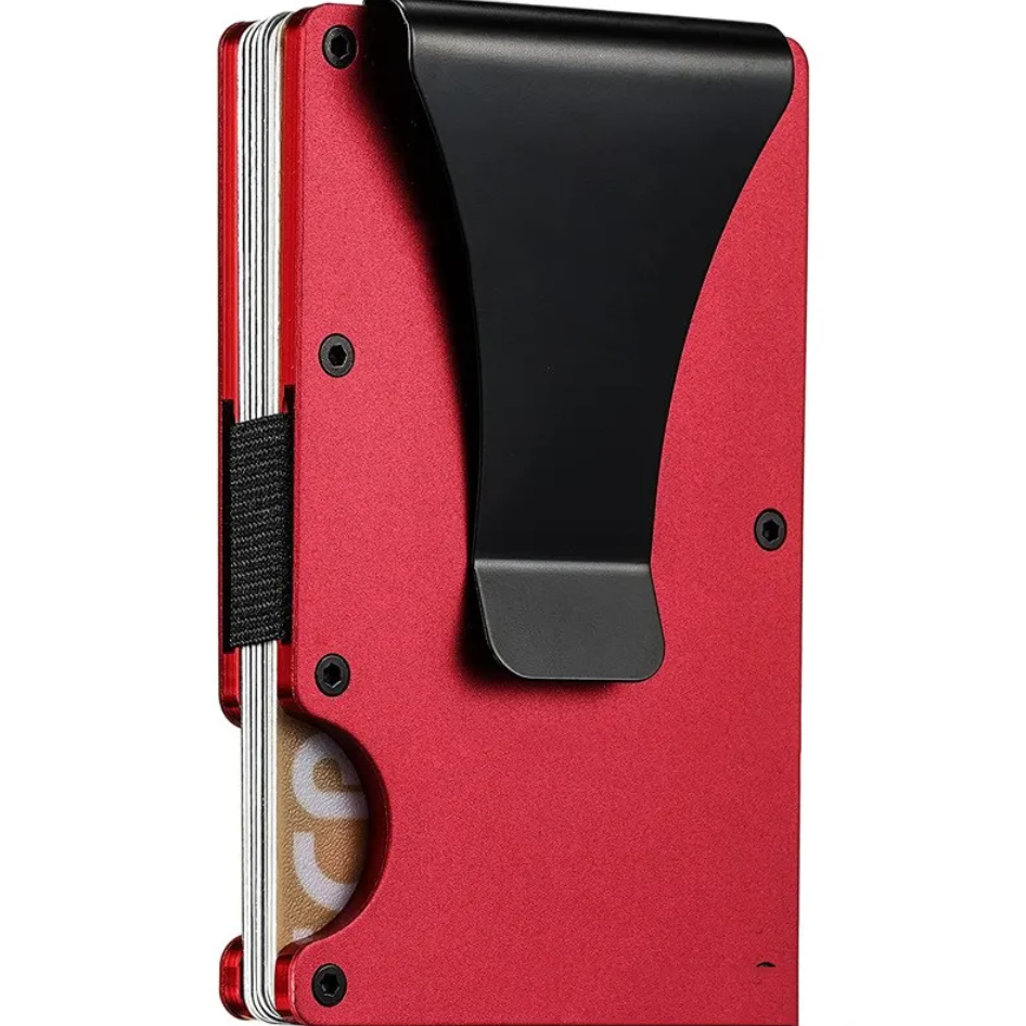 Aluminum Alloy Carbon Fiber Card Holder