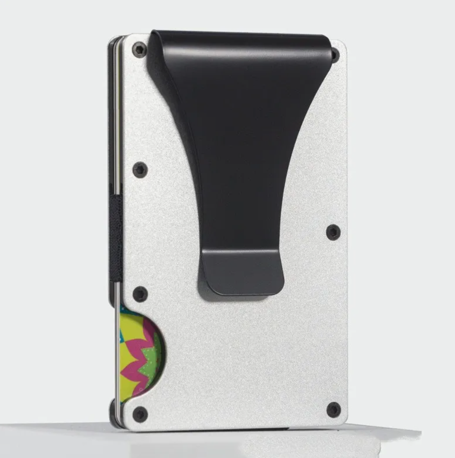 Aluminum Alloy Carbon Fiber Card Holder