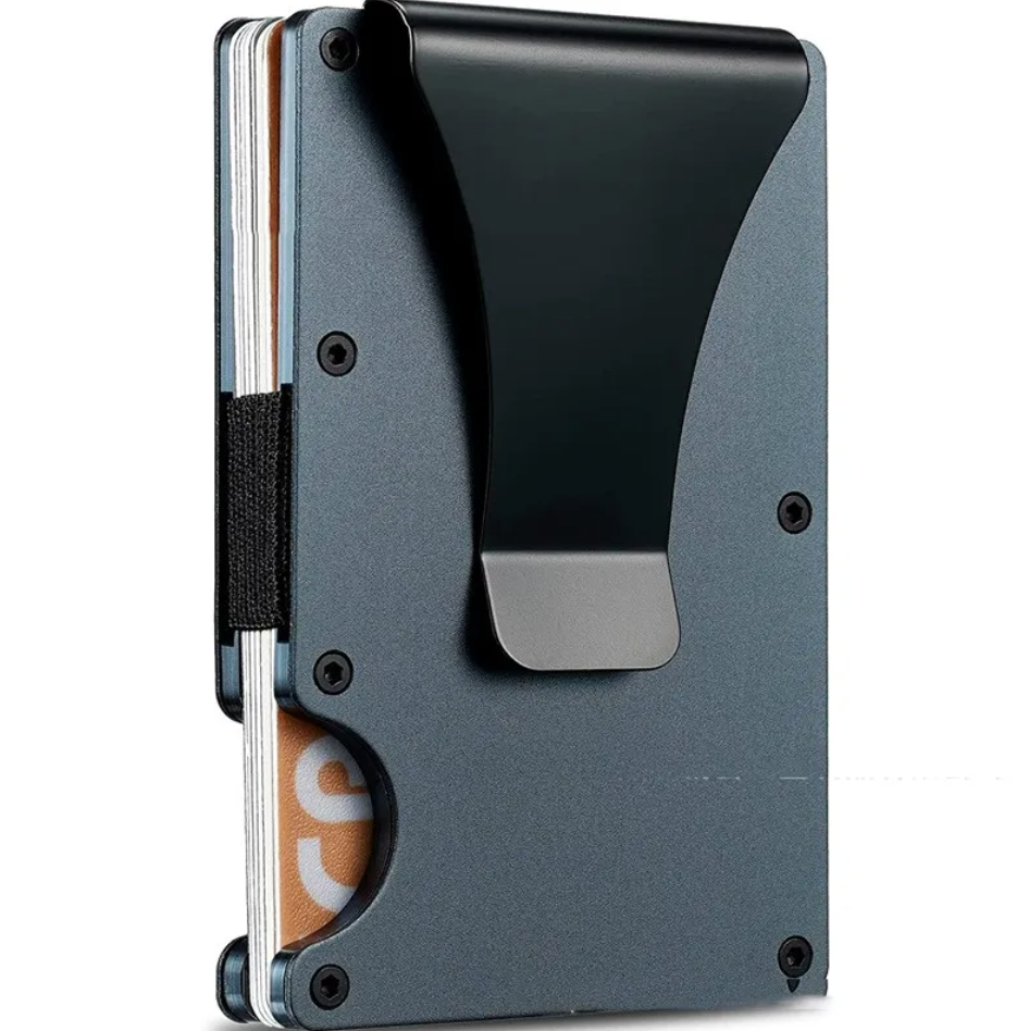 Aluminum Alloy Carbon Fiber Card Holder